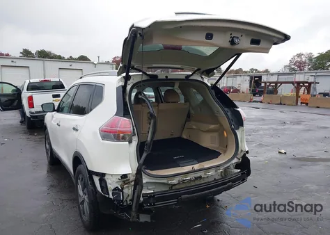 2016 Nissan Rogue Sl из США, поврежденный, VIN 5N1AT2MV5GC766632